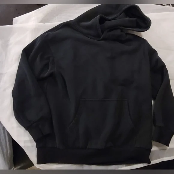 Trendy Queen Oversized Hoodie Fleece Sweater Black, XS - Picture 7 of 11